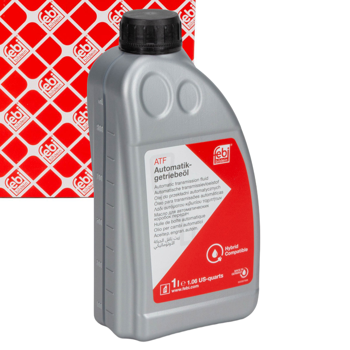 1L 1 liter febi 39095 Automatic Transmission Fluid (ATF) GREEN for AUDI, BMW, CHRYSLER, and JAGUAR