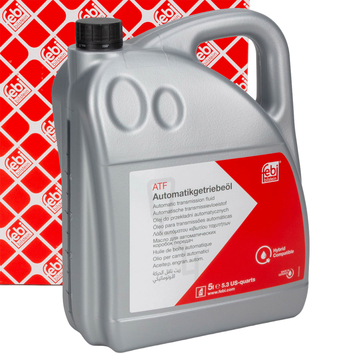 5L 5 Liter febi 39096 Automatikgetriebe&ouml;l ATF GR&Uuml;N f&uuml;r AUDI BMW CHRYSLER JAGUAR