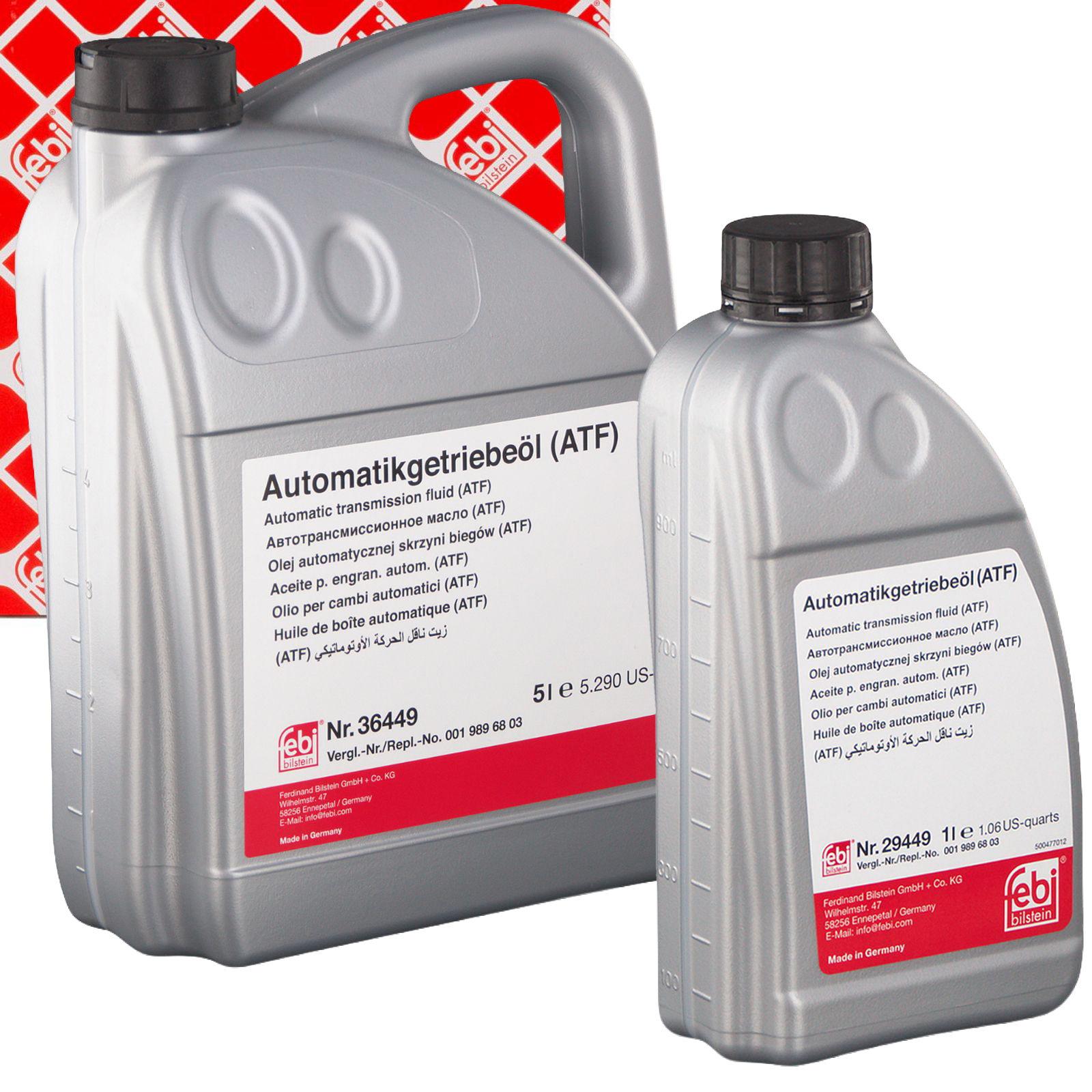 6L 6-liter febi Automatic Transmission Fluid (ATF) 134 MERCEDES MB 236.14 DSIH 6P805