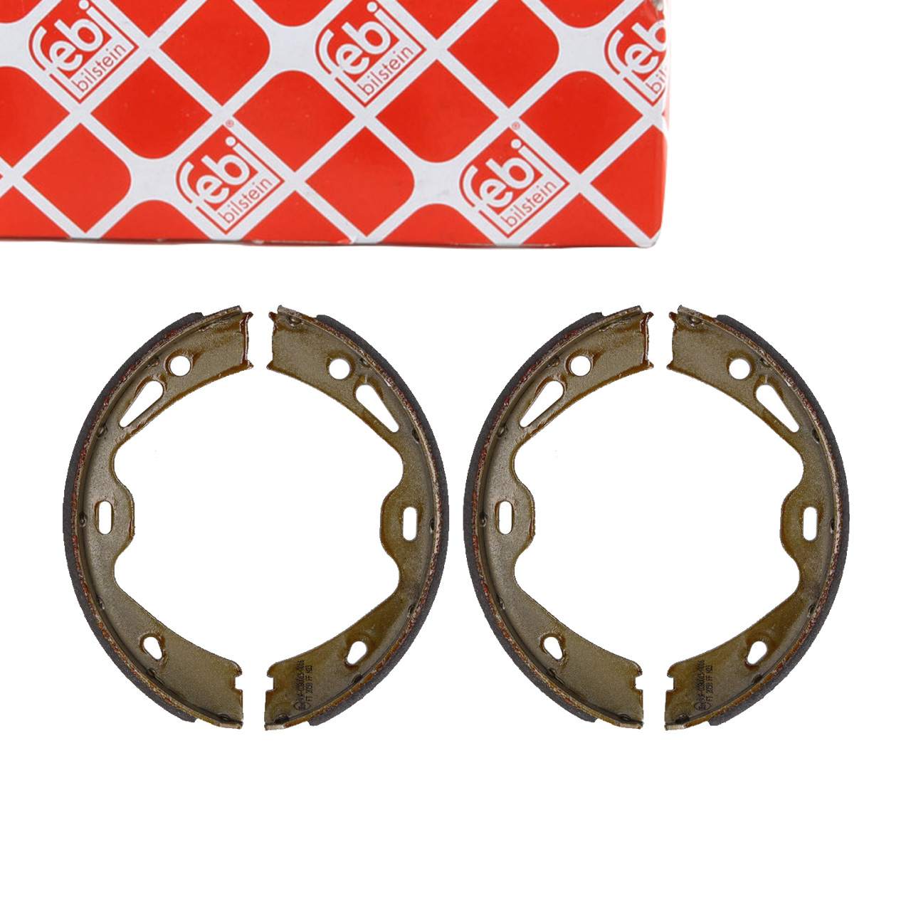 febi Brake Shoe Set for PORSCHE 964, 993, 996, 997, 924, 928, 944, 968, 986, 987, 99635299302