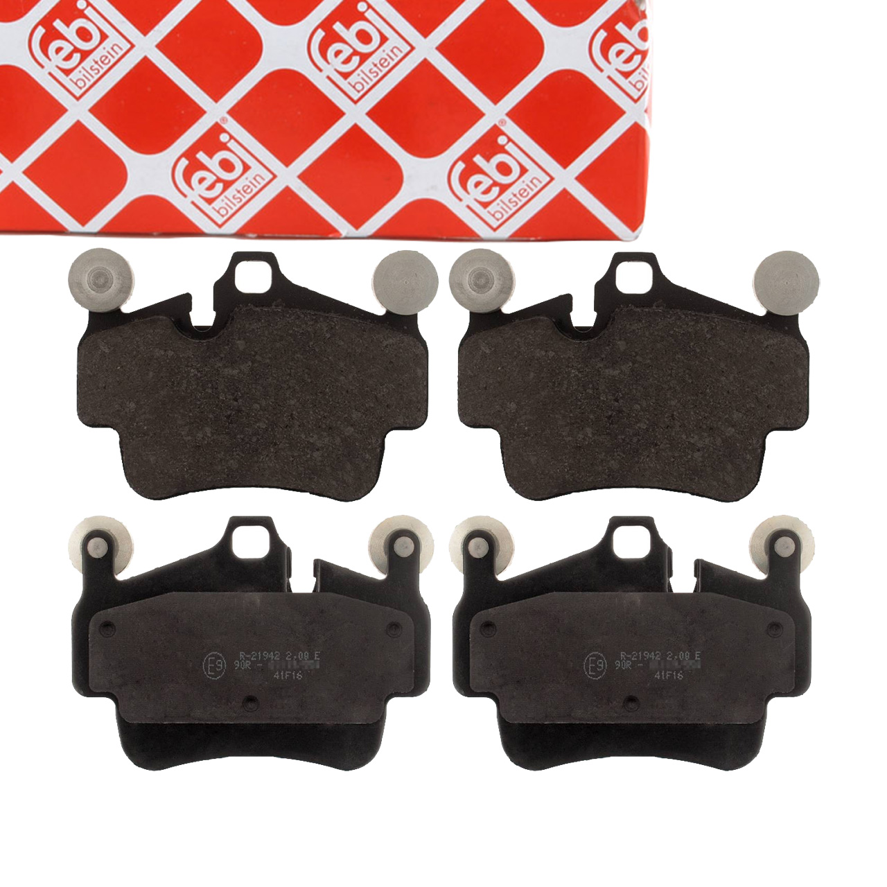 febi Bremsbel&auml;ge f&uuml;r PORSCHE 911 997 3.6 3.8 Carrera Bj. 07.2004-12.2008 vorne 99735193903