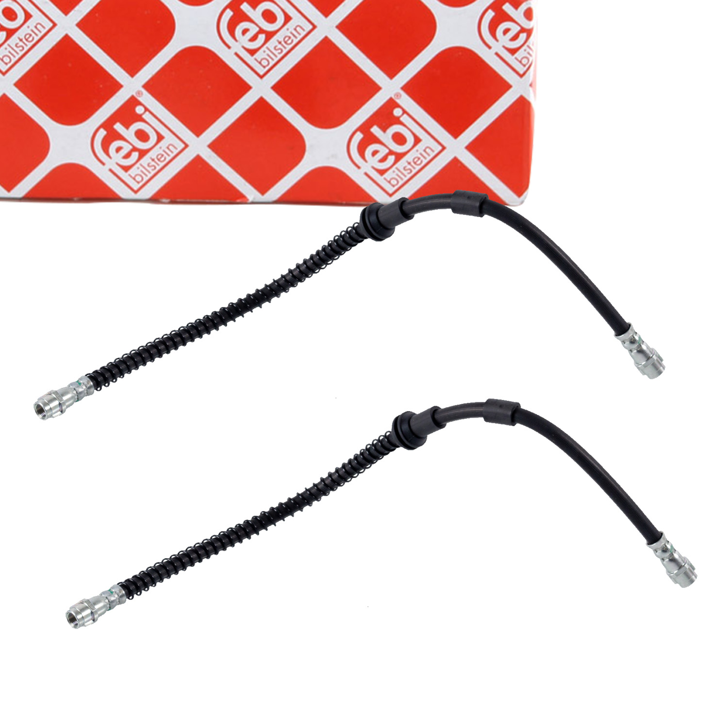 2x febi Bremsschlauch für AUDI Q7 4LB PORSCHE Cayenne 9PA VW Touareg 7L vorne 7P6611701