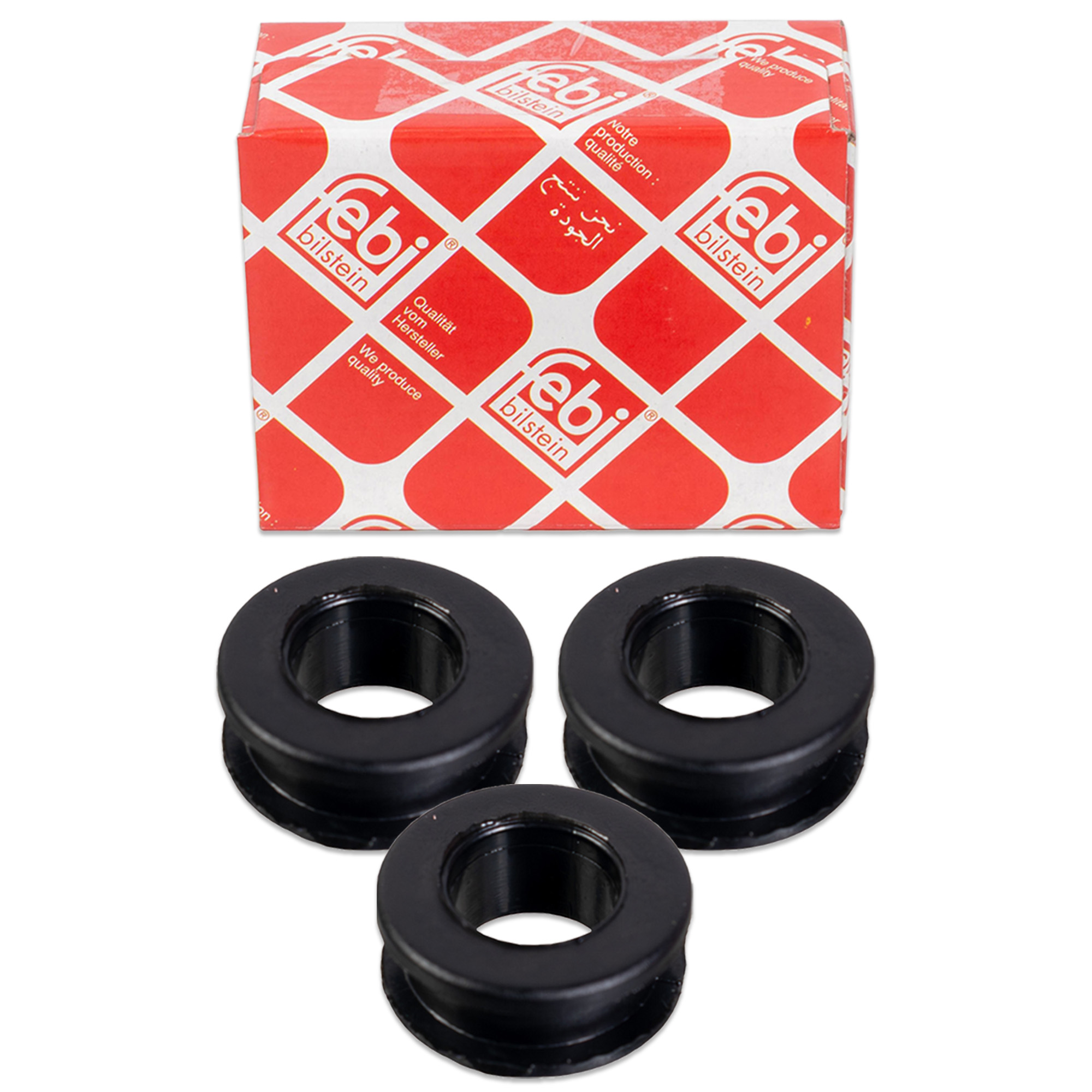 3x febi 193790 Buchse Schaltgest&auml;nge f&uuml;r MERCEDES /8 W114 W115 W201 W202 W203 2109920010