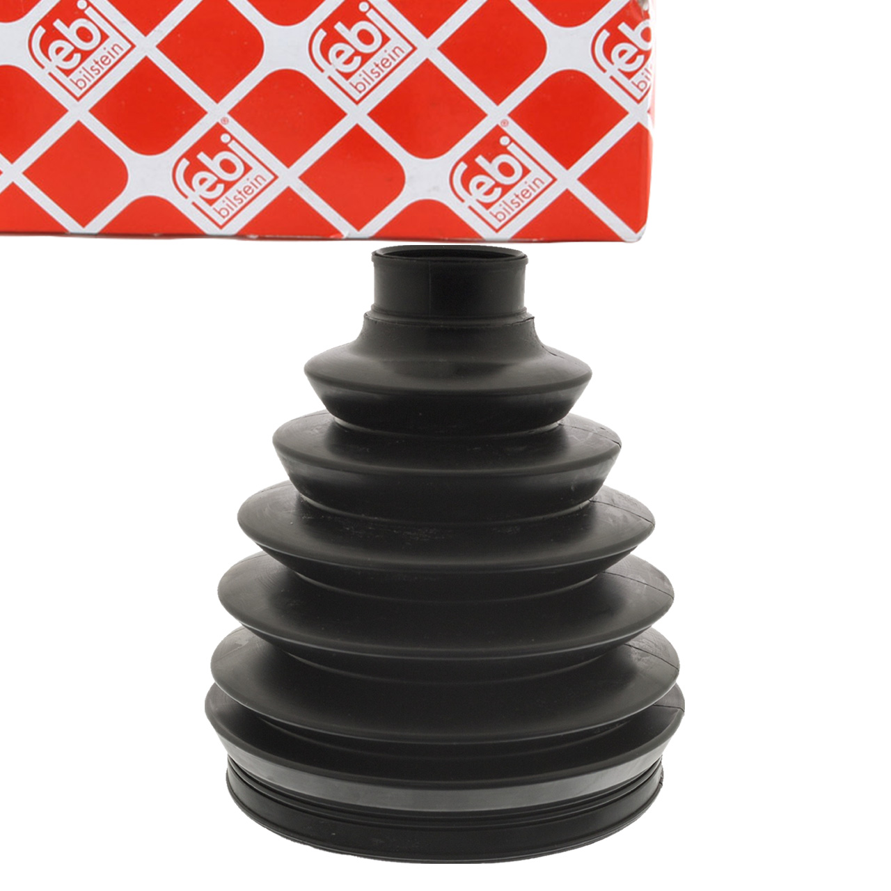 febi 100421 Achsenmanschette f&uuml;r AUDI Q7 4LB VW T5 Touareg 7L Phaeton 3D vorne radseitig