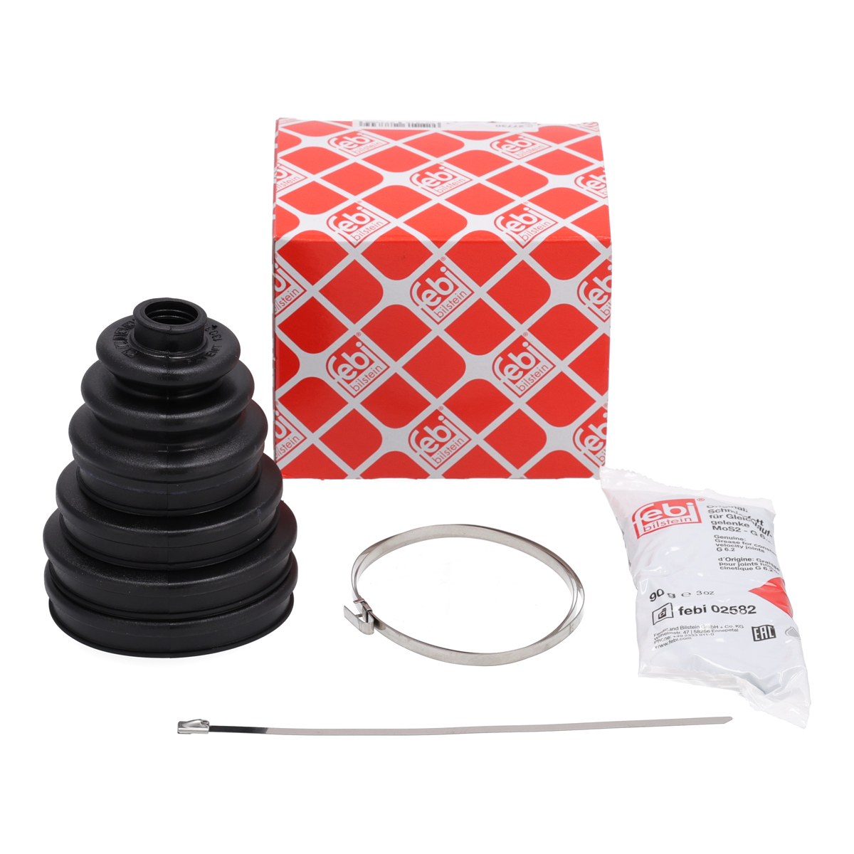 febi Universal Axle Boot Kit for AUDI, MERCEDES-BENZ, SEAT, SKODA, and VW (front or rear)