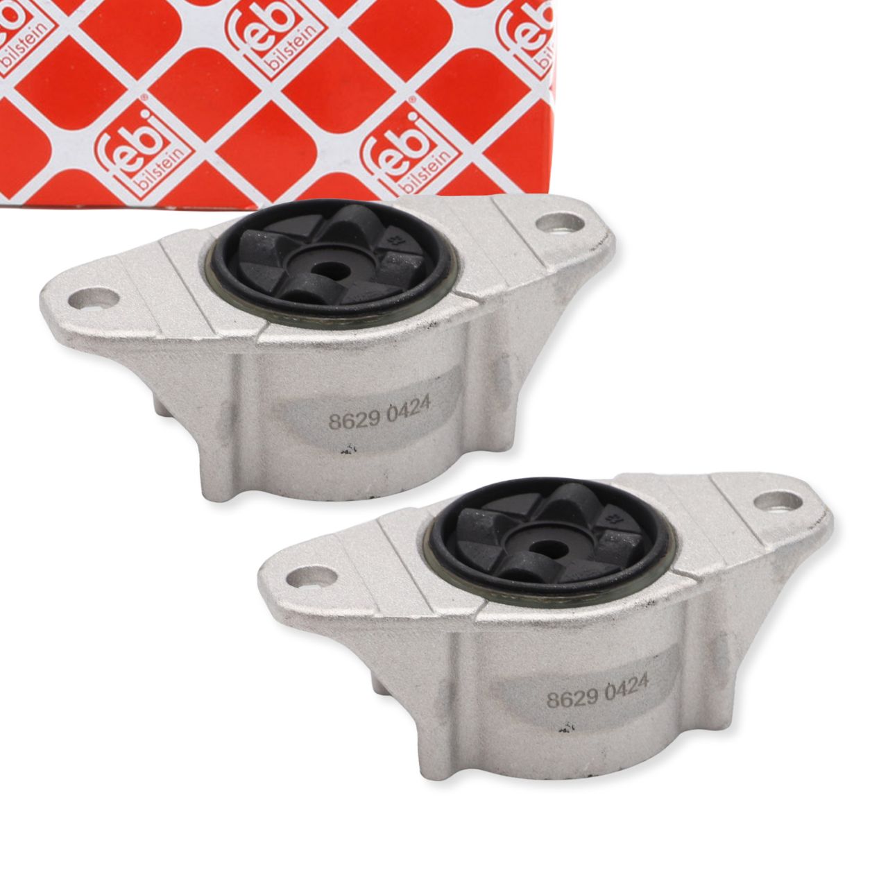 2x febi 26577 Federbeinlager f&uuml;r FORD Focus 2 C-Max DM2 MAZDA 3 BK VOLVO S4 2 V50 hinten