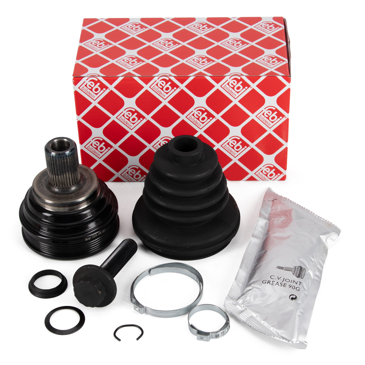 febi Gelenksatz Antriebswelle f&uuml;r VW Golf 5 6 7 Passat B6 Tiguan Touran 8P LEON radseitig