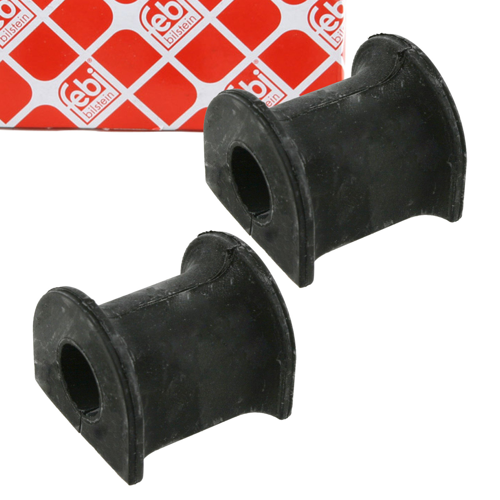 2x febi 26540 Stabilisatorlager f&uuml;r VW Crafter 2E 2F Transporter T5 T6 vorne 7H0411313