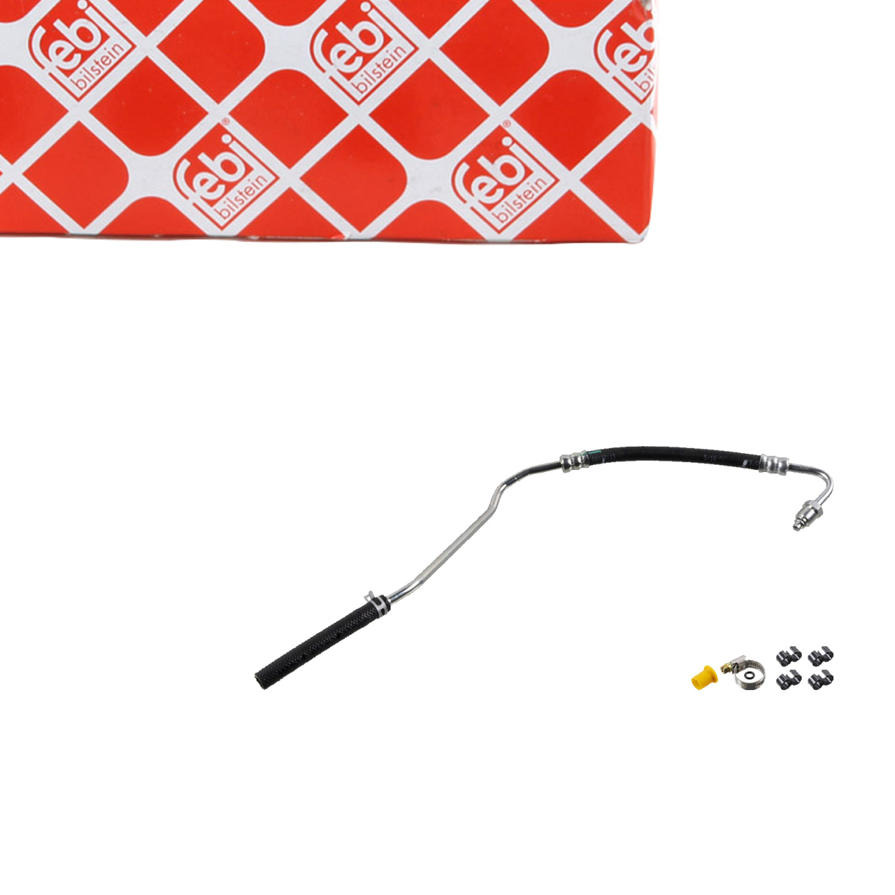 febi 186139 Hydraulikschlauch Lenkung f&uuml;r VW Polo 4 SEAT Ibiza 3 Fabia 1 2 6Q1423891H