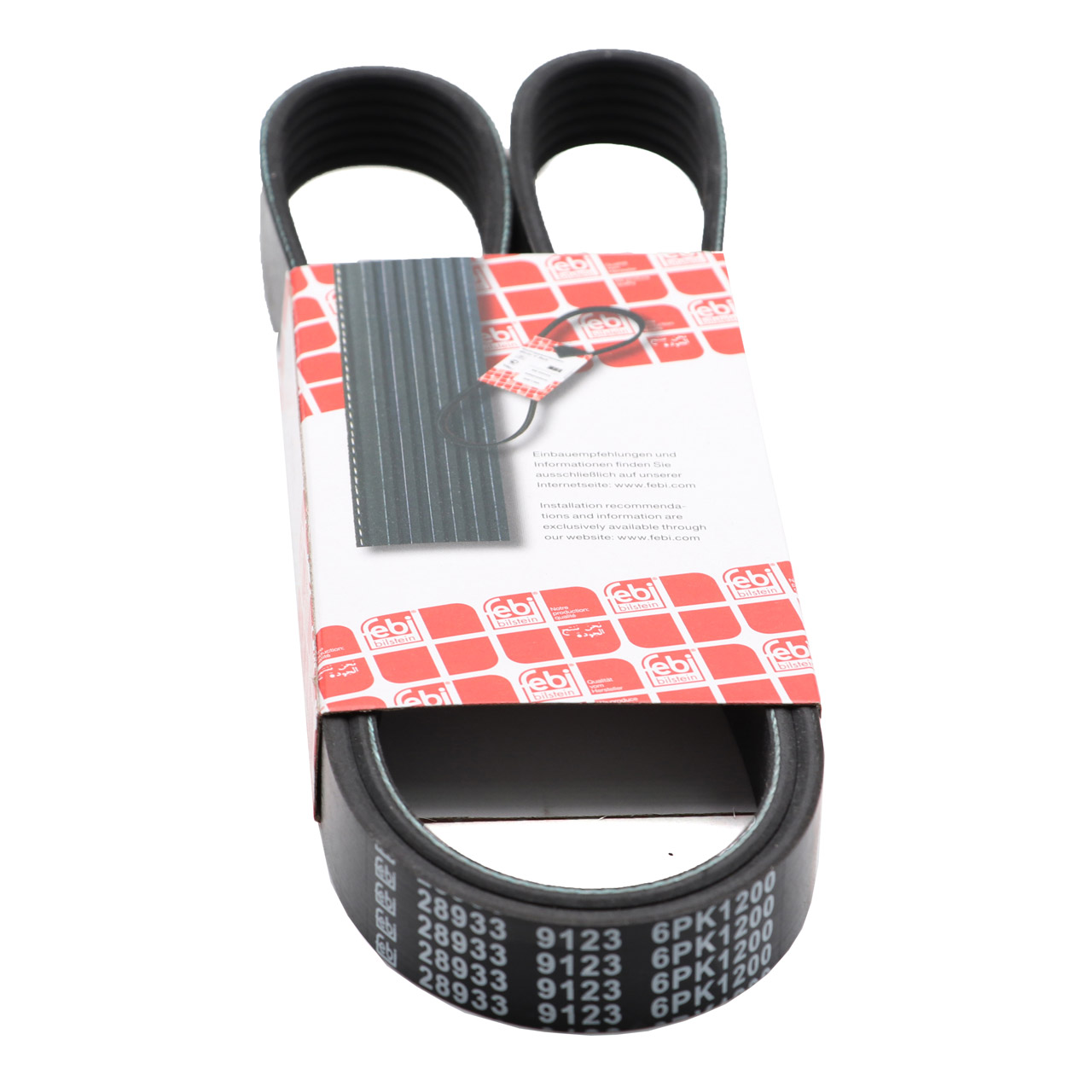 febi 28933 Keilrippenriemen für BMW CITROEN DACIA FORD MERCEDES PEUGEOT RENAULT VOLVO