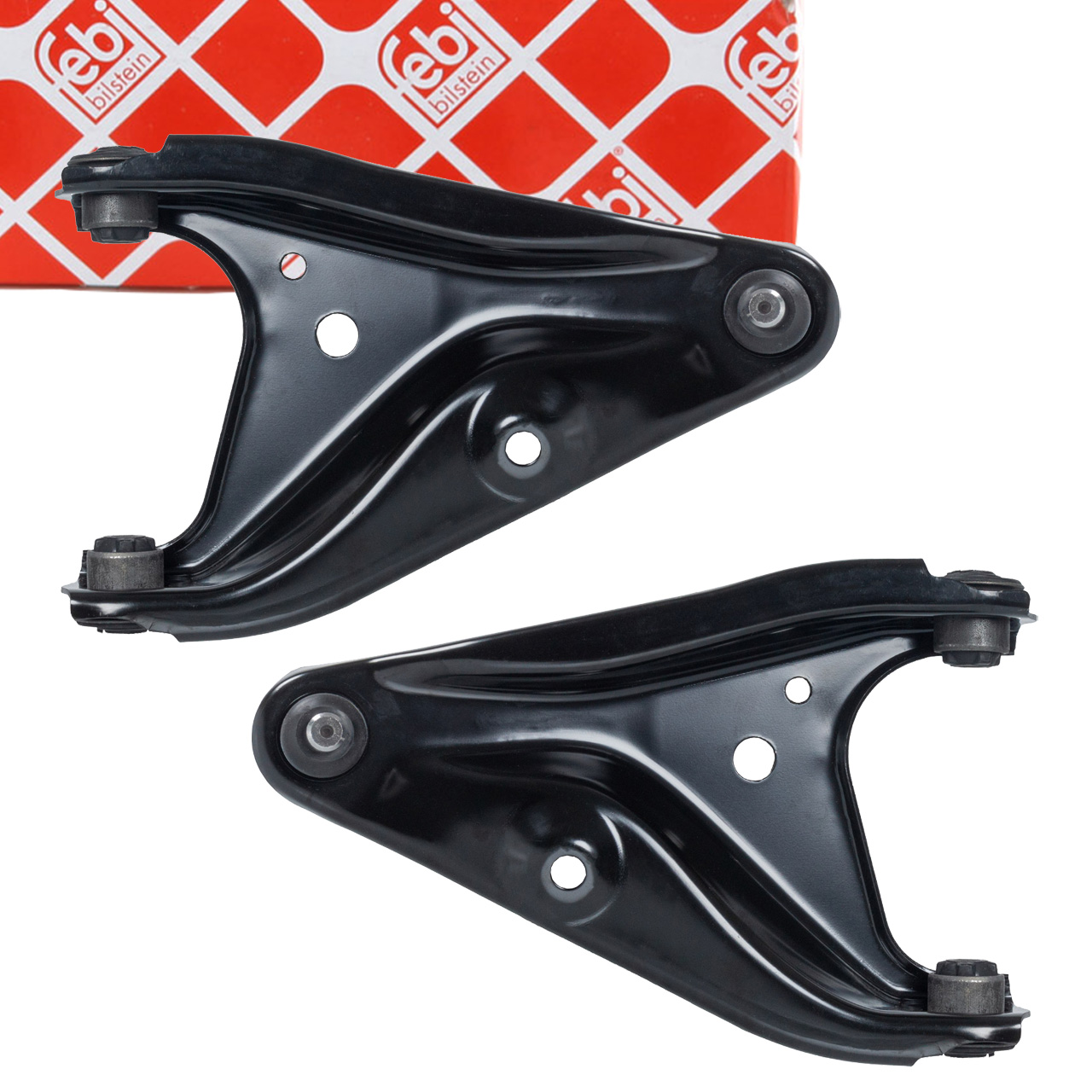 2x febi Querlenker Lenker + Lager f&uuml;r DACIA Dokker Lodgy Logan 1 2 Sandero 1 2 vorne