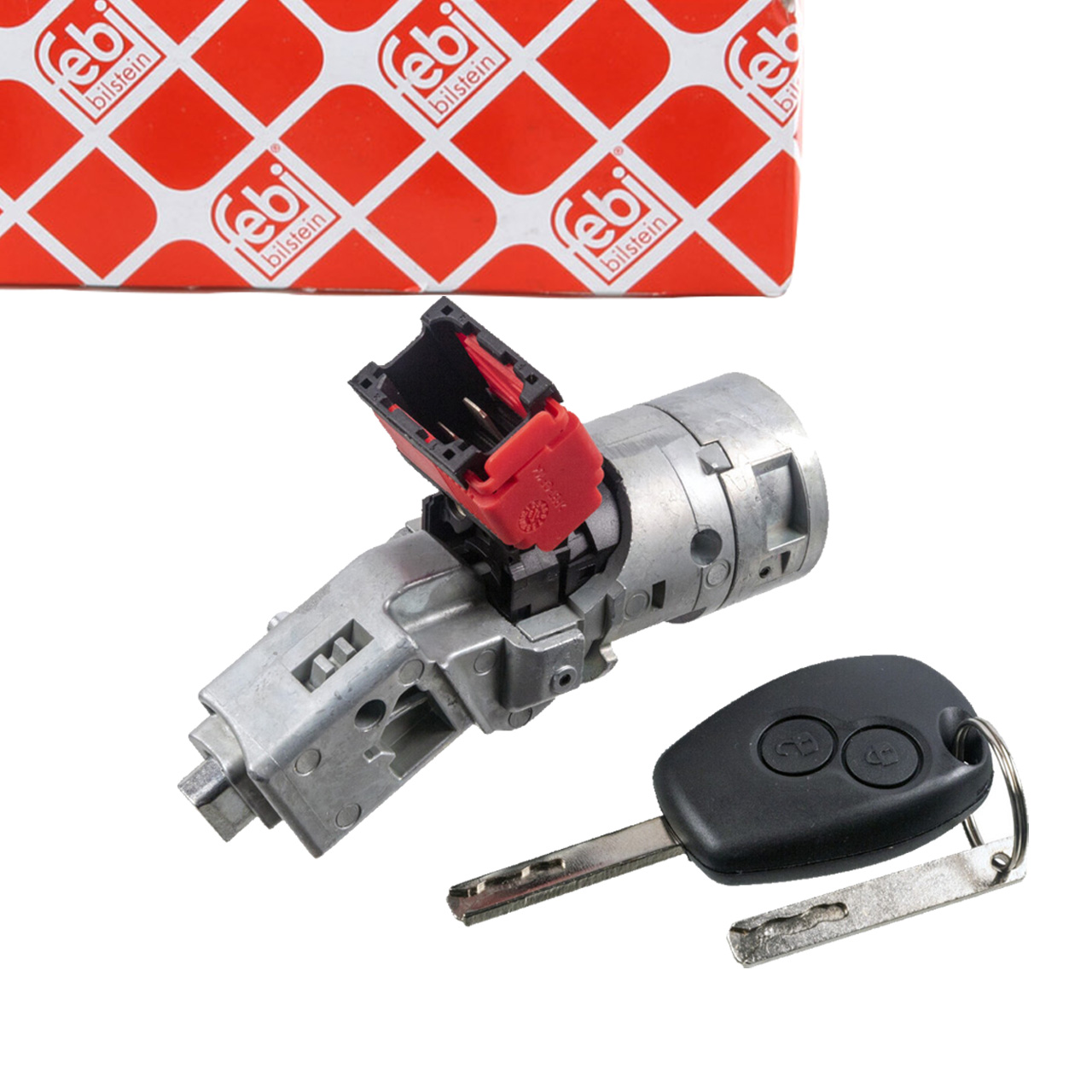febi Lenkschloss Z&uuml;ndschloss f&uuml;r RENAULT Clio 3 Twingo 2 Master 3 DACIA Duster Sandero 2