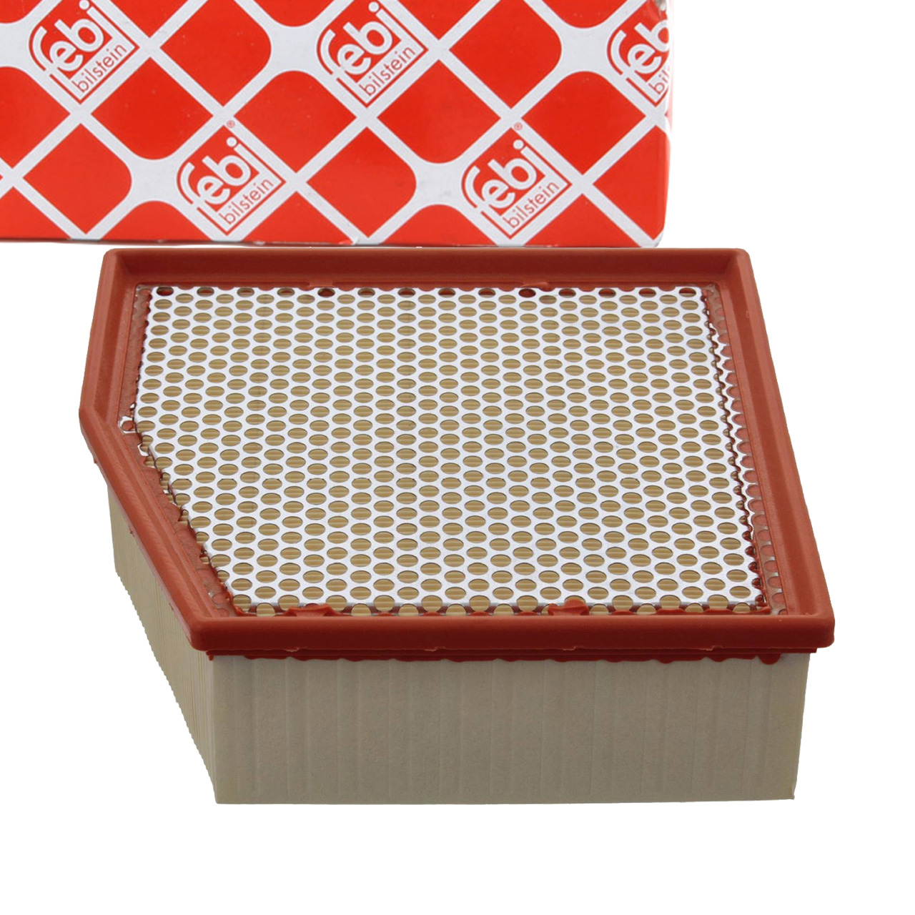 febi 48459 Air Filter, Engine Air Filter, Air Filter Element for VW Phaeton 3.0 TDI 3D0129620F