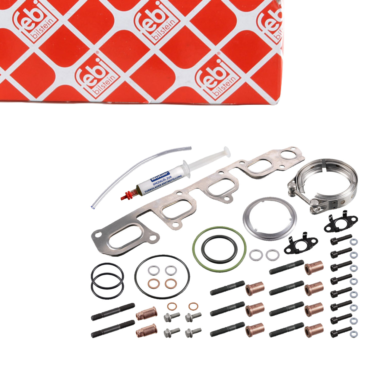 febi 187842 Installation Kit: Supercharger Air Supply Kit for VW Multivan Transporter 03L253039F