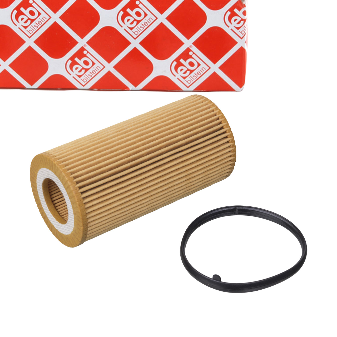 febi 38462 Ölfilter für VW Golf 5 6 Passat B6 Polo 5 Touran A3 8P A4 B7 A6 C6 2.0 FSI/TSI