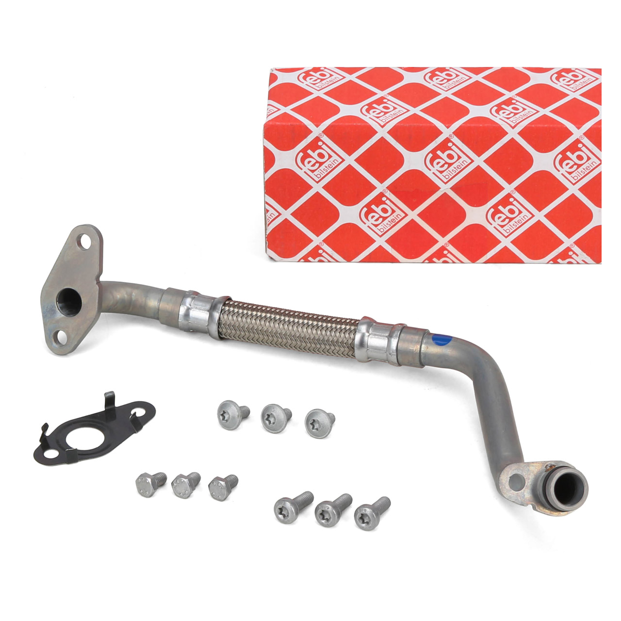 febi 192249 &Ouml;lleitung R&uuml;cklauf f&uuml;r VW Golf 5 6 AUDI A1 Ibiza 4 Fabia 2 1.4 TSI 03C145735C