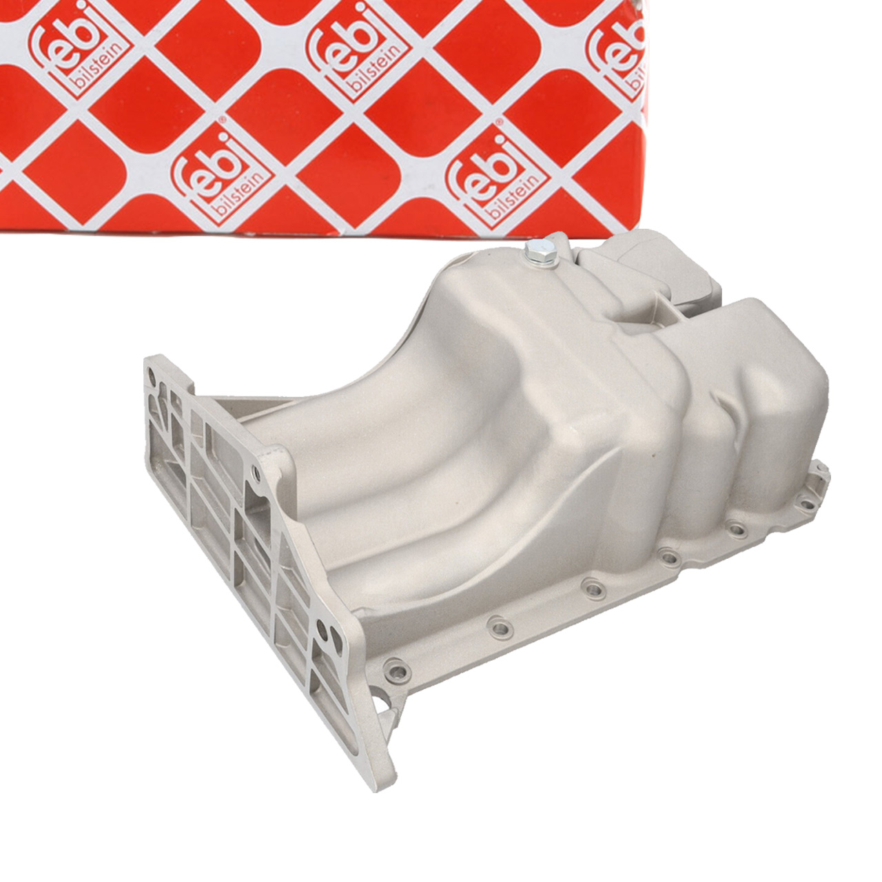 febi Oil Pan Engine Oil Pan for OPEL Astra J, Corsa C, D, E, Insignia A, Mokka, Meriva B 1.2, 1.4