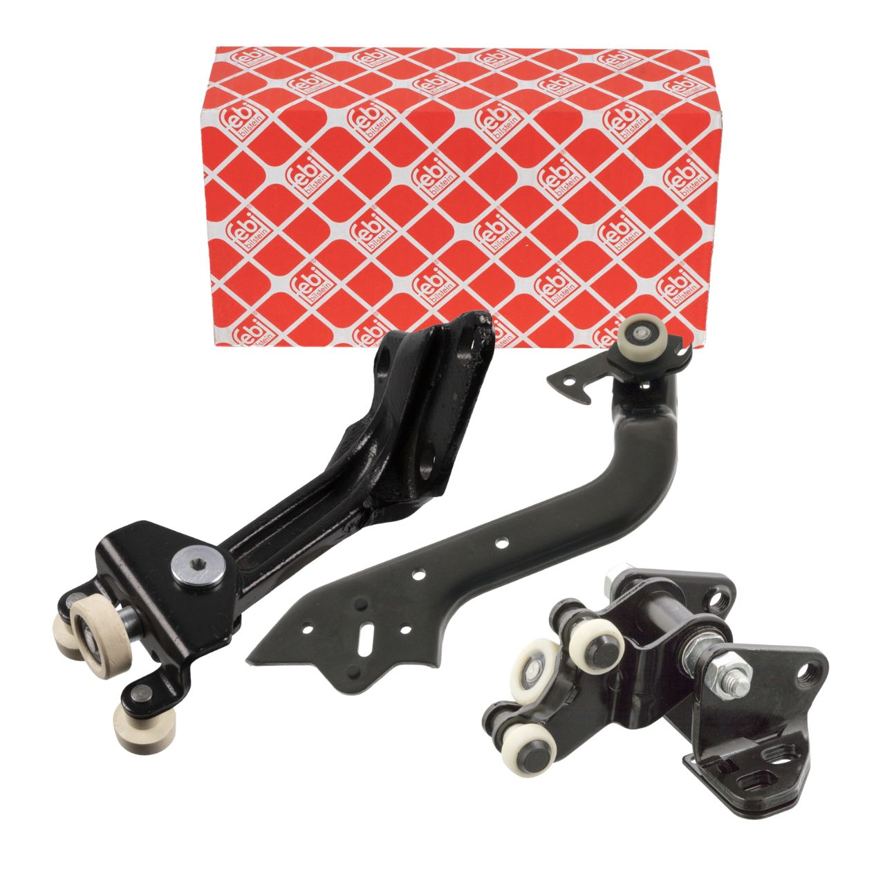 3x febi Rollenf&uuml;hrung Schiebet&uuml;r f&uuml;r MERCEDES-BENZ Sprinter B906 VW Crafter 2E 2F rechts