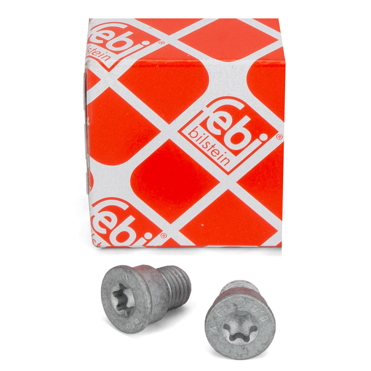 2x febi Schraube Bremsscheibe für PORSCHE Cayenne 92A VW Touareg 7L 7P AUDI Q7 4LB A8 D3