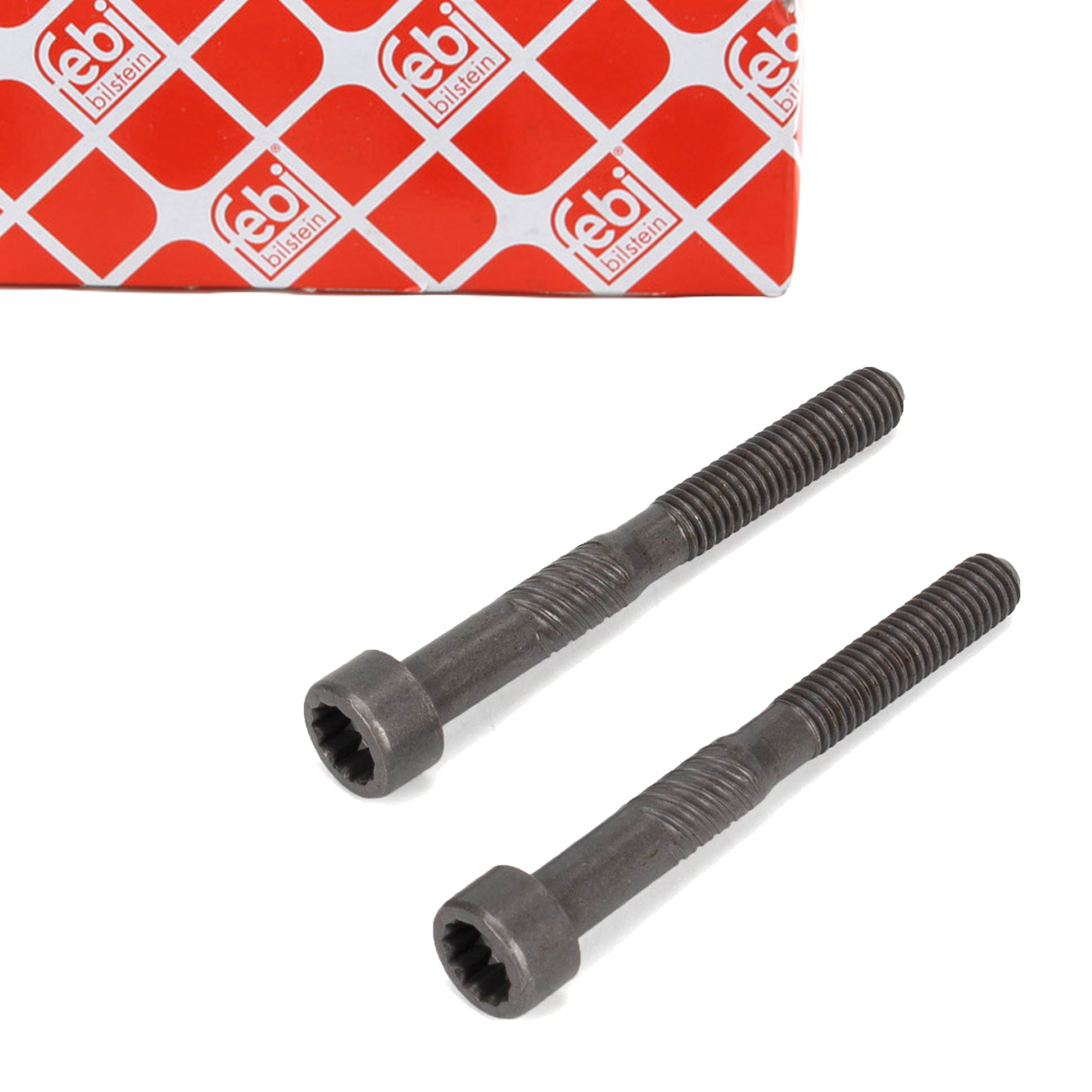 2x febi 100729 Schraube Nockenwellenlager M6x54 für AUDI SEAT SKODA VW 038103714G