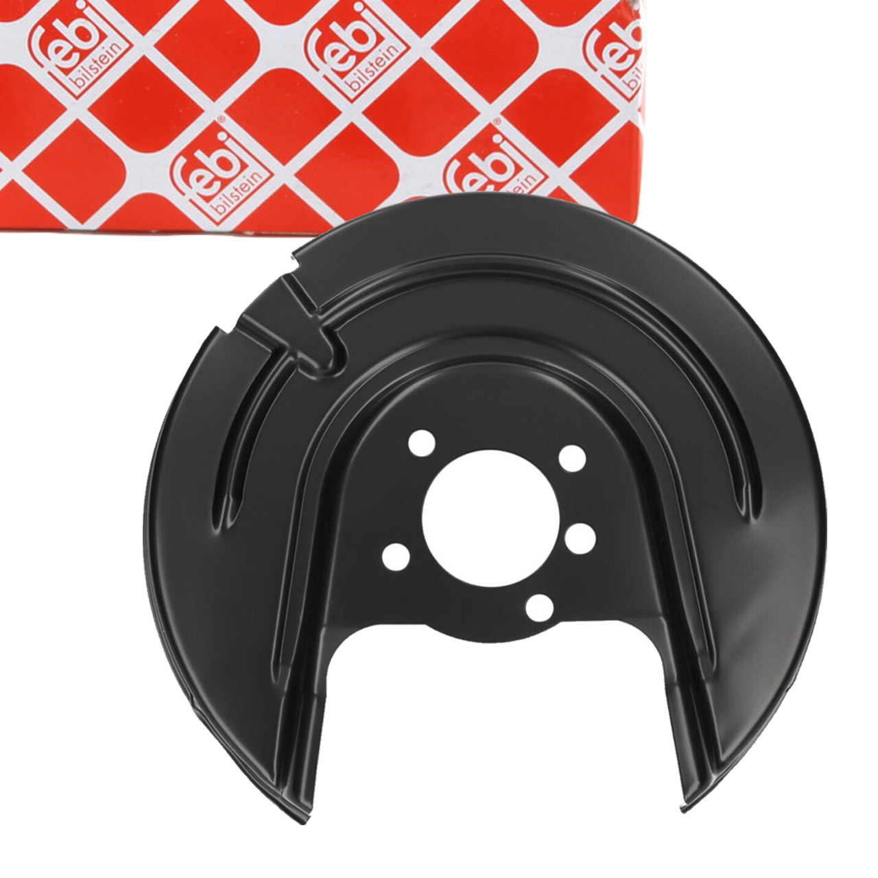 febi Mudguard Brake Disc for VW Golf 7, Leon 5F, 3 1KD/1KQ, Rear Left 5Q0615611M