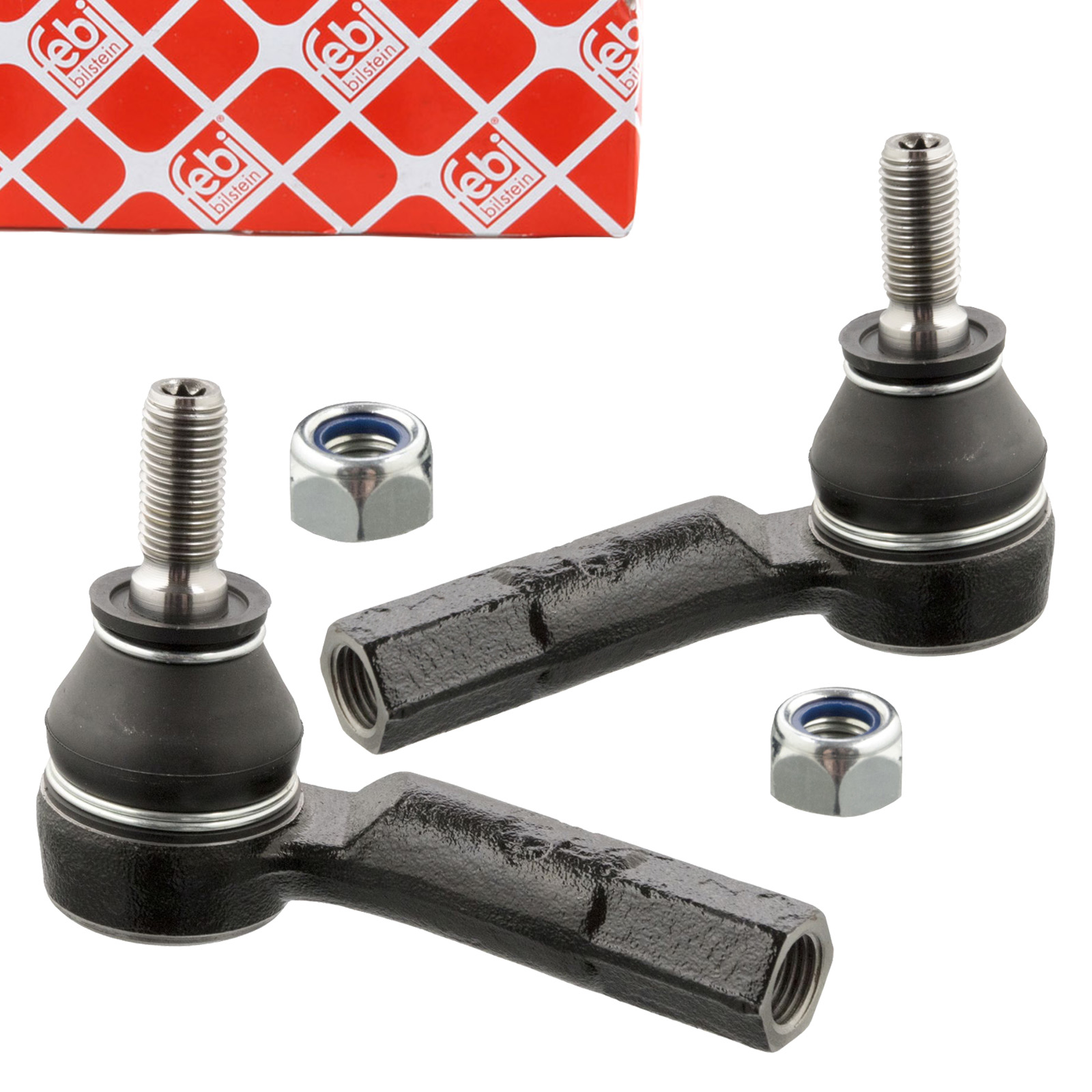 2x febi Spurstangenkopf f&uuml;r VW Polo 4 5 SEAT Ibiza 3 4 SKODA Fabia 1 2 Rapid vorne