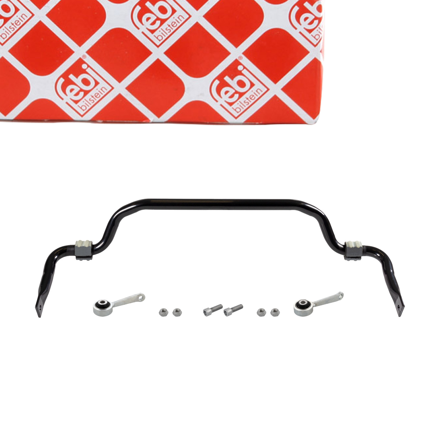 febi 171455 Stabilisator + 2x Koppelstange f&uuml;r MERCEDES-BENZ E-Klasse W211 CLS C219 vorne