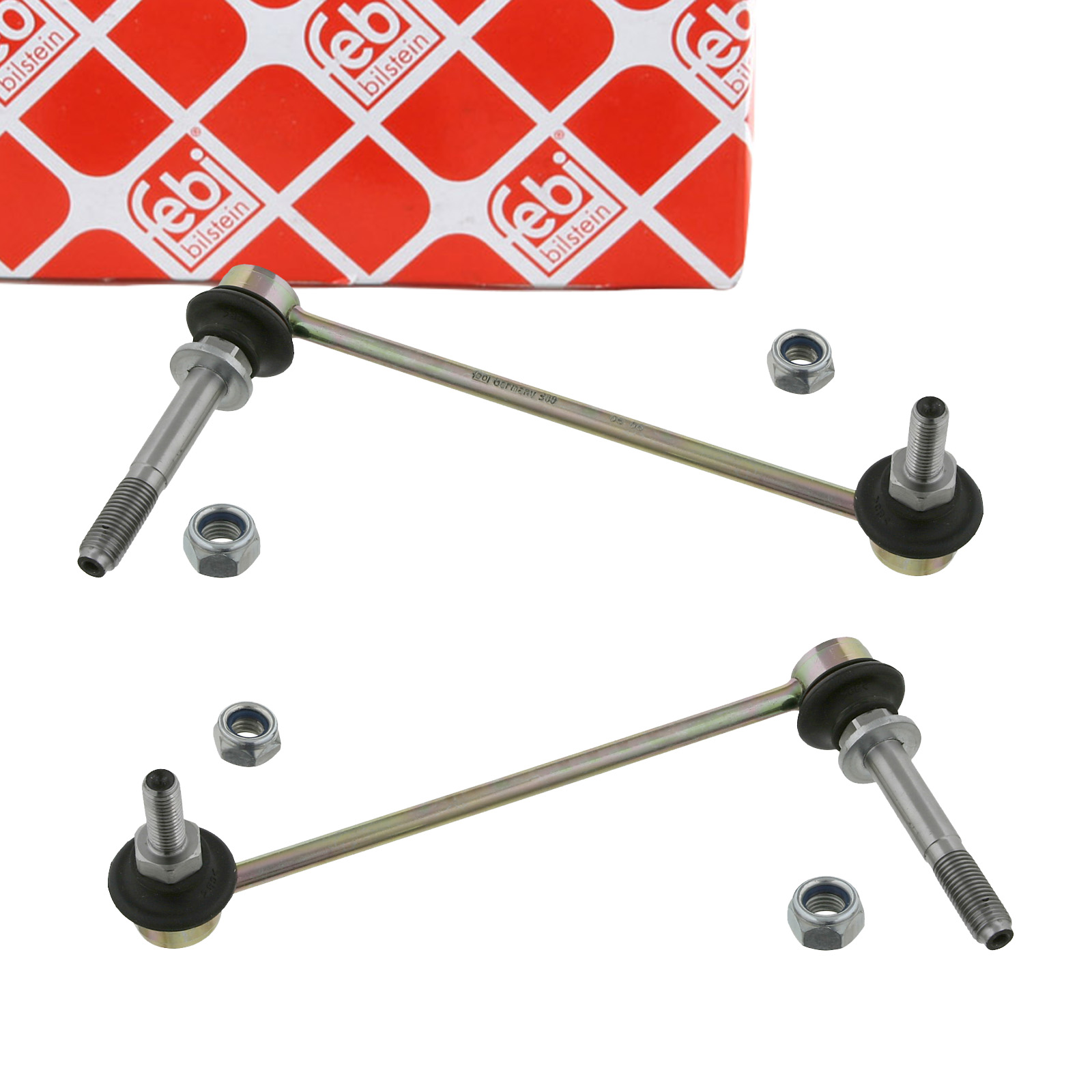 2x febi PROKIT Koppelstange f&uuml;r PORSCHE 996 Boxster (986) vorne / hinten