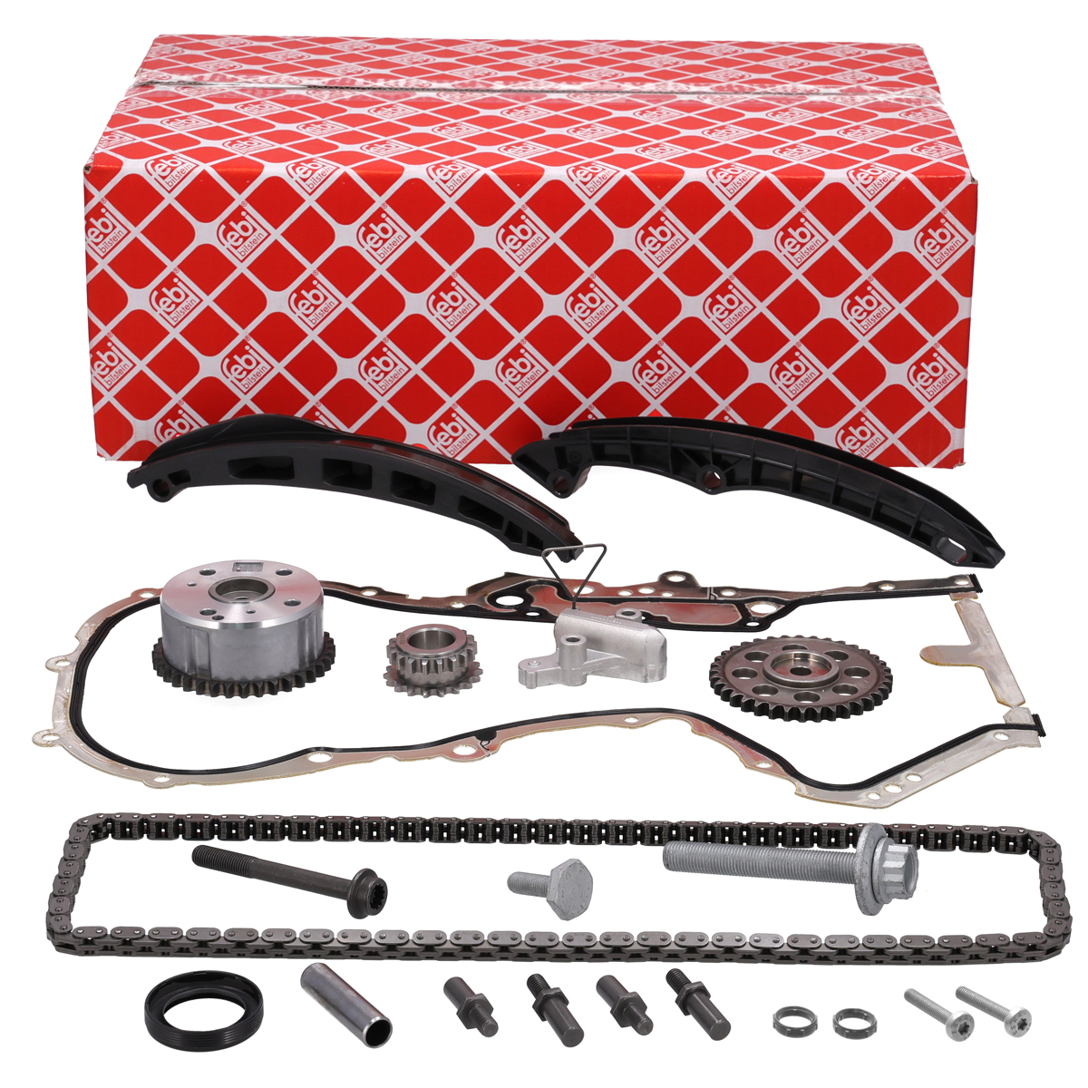 febi 107994 Steuerkettensatz f&uuml;r VW Golf 5 Passat B6 Polo 9N Touran A3 8P 1.4 TSI 1.6 FSI