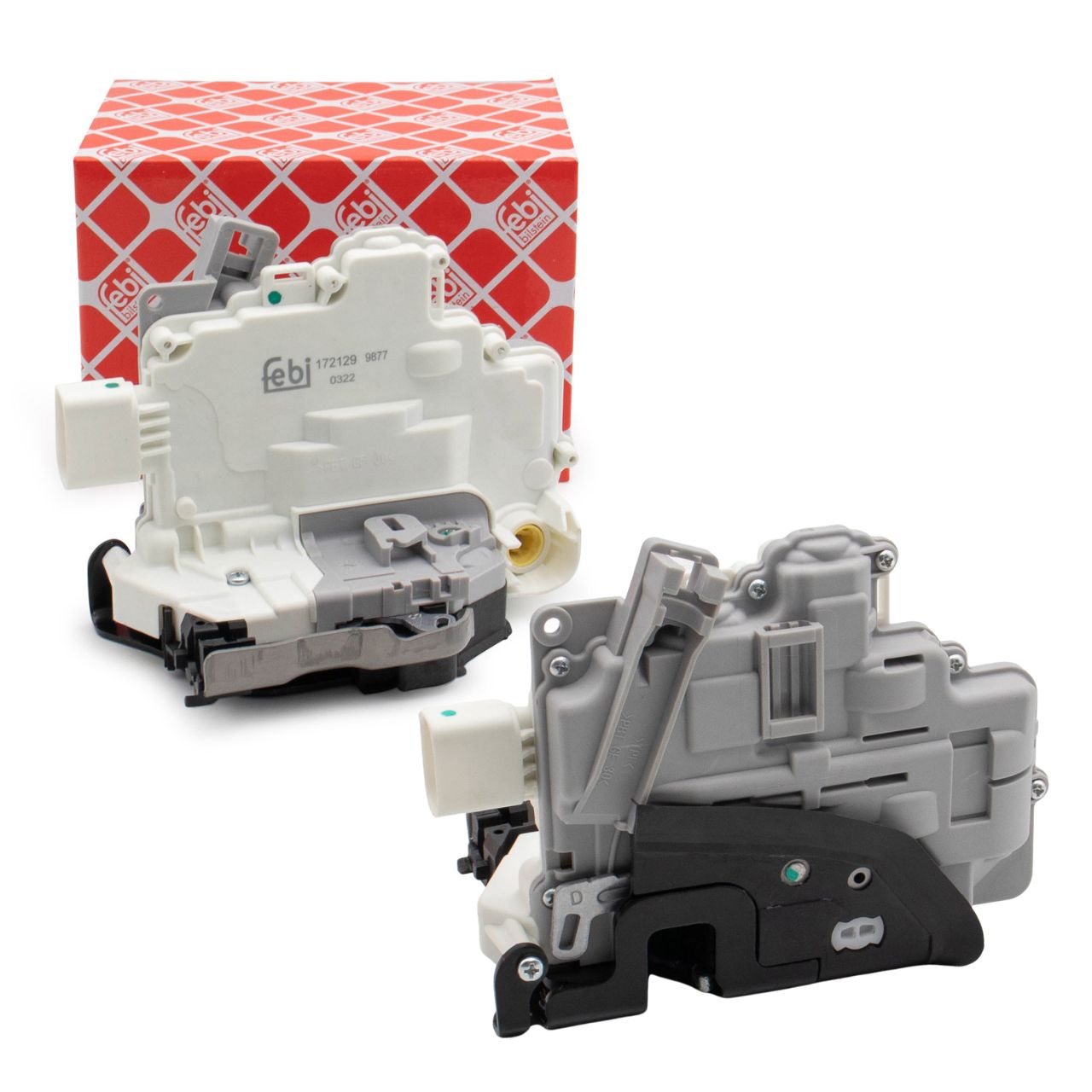 2x febi T&uuml;rschloss Stellmotor f&uuml;r AUDI A4 B8 A5 8T 8F Q3 8U Q5 8RB Q7 4LB Touareg 7P vorne