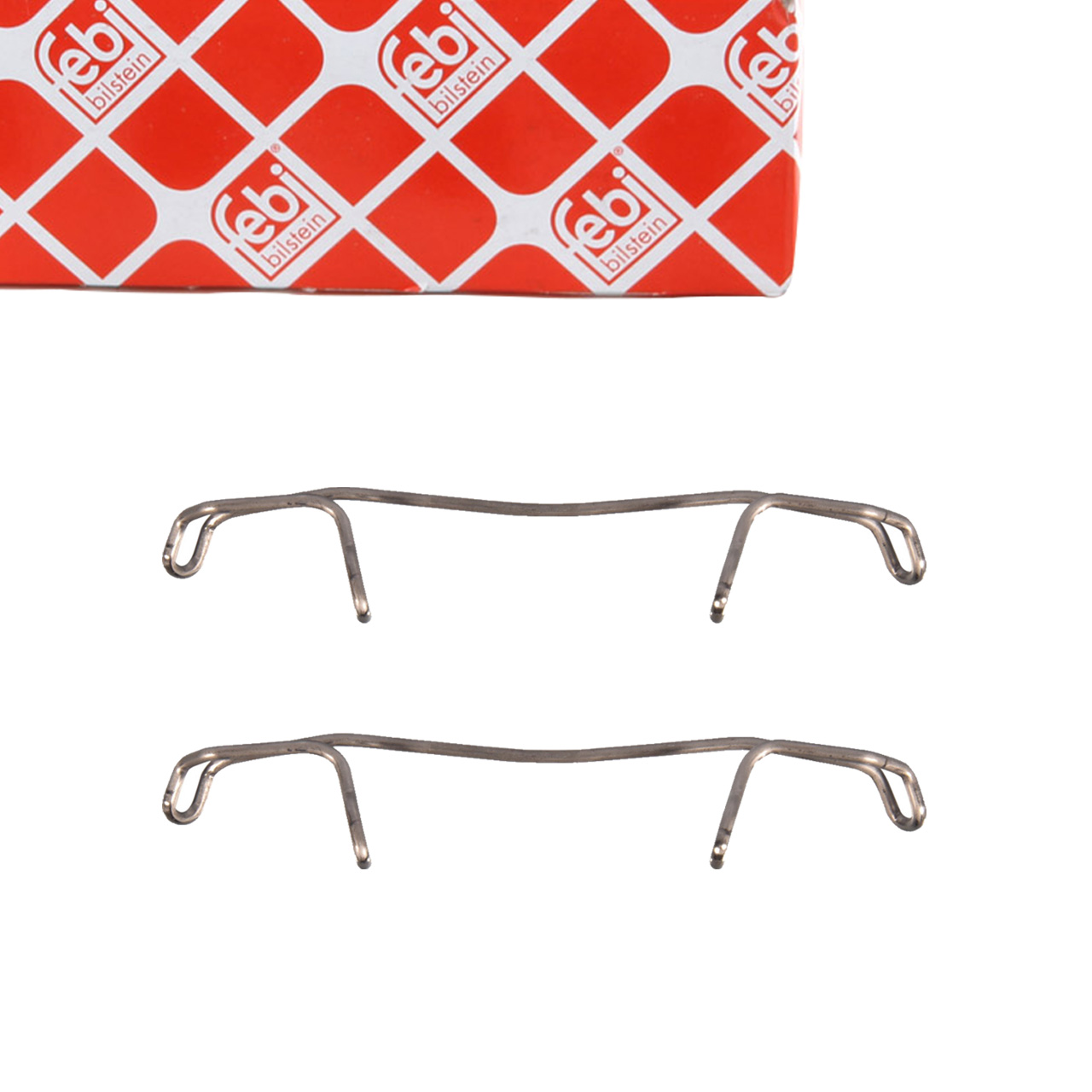 febi 181087 Zubehörsatz Montagesatz Federnsatz für Bremsbeläge vorne o. hinten