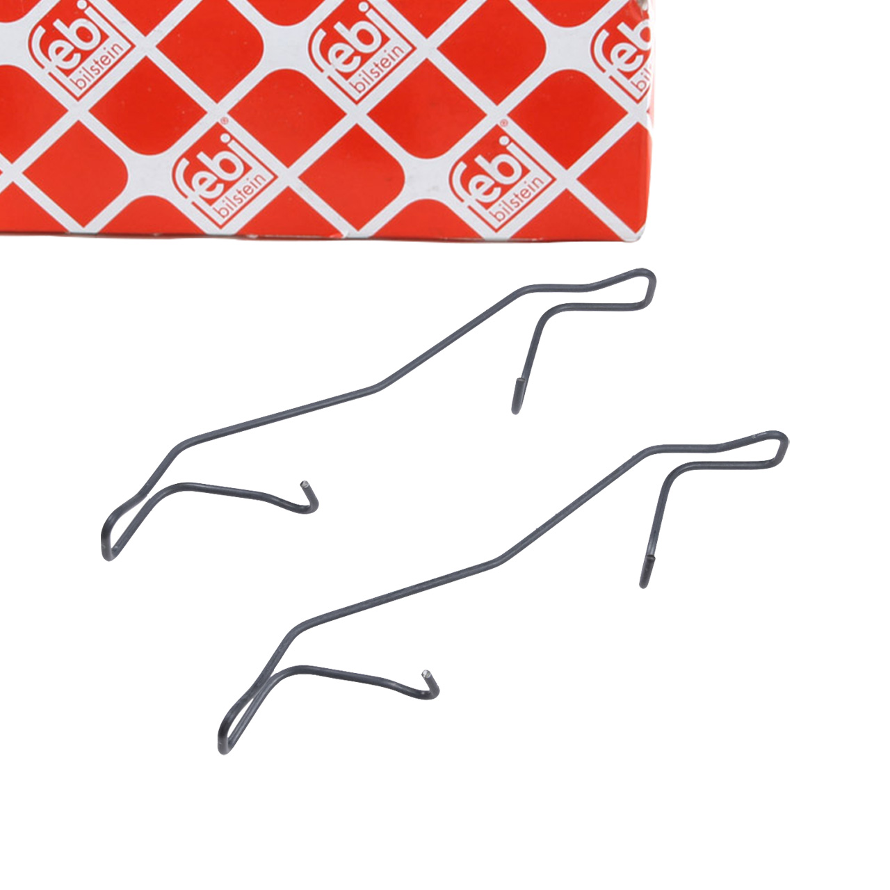 febi 182716 Zubehörsatz Montagesatz Federnsatz für Bremsbeläge vorne