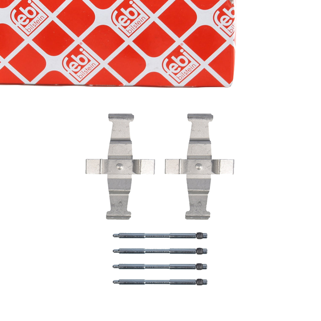 febi 182371 Zubeh&ouml;rsatz Montagesatz Federnsatz f&uuml;r Bremsbacken hinten