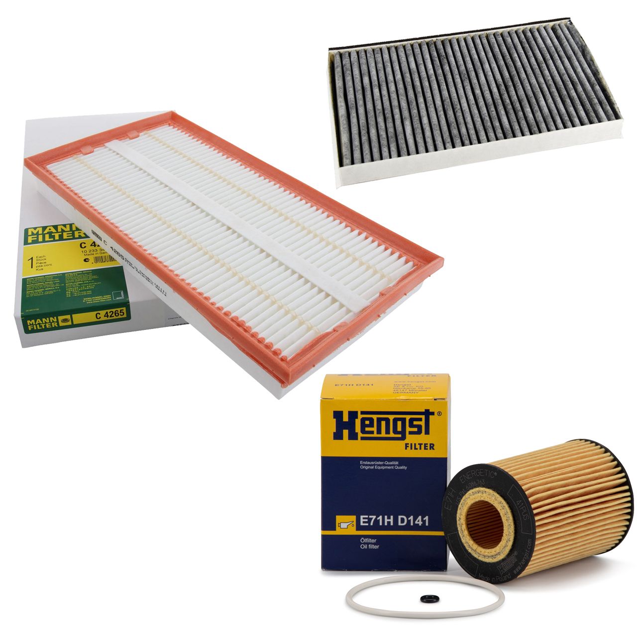 Filter-Set 3-tlg f&uuml;r MERCEDES Viano Vito / Mixto 3.0/120/122CDI W639 OM642 204/224 PS
