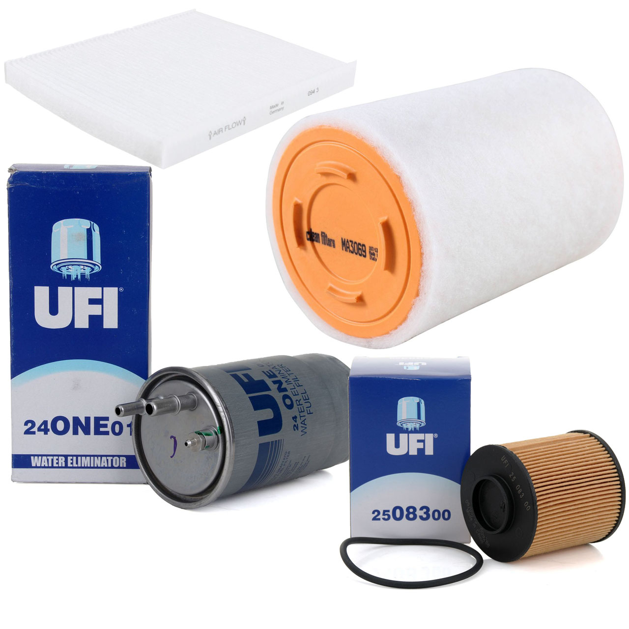 Filter-Set f&uuml;r ALFA ROMEO Giulietta 940_ 2.0 JTDM 136-175 PS