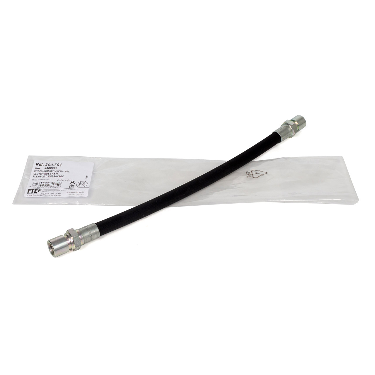 FTE Clutch Hose for PORSCHE 928 4.5, 4.7 S, 5.0 S 92842317712