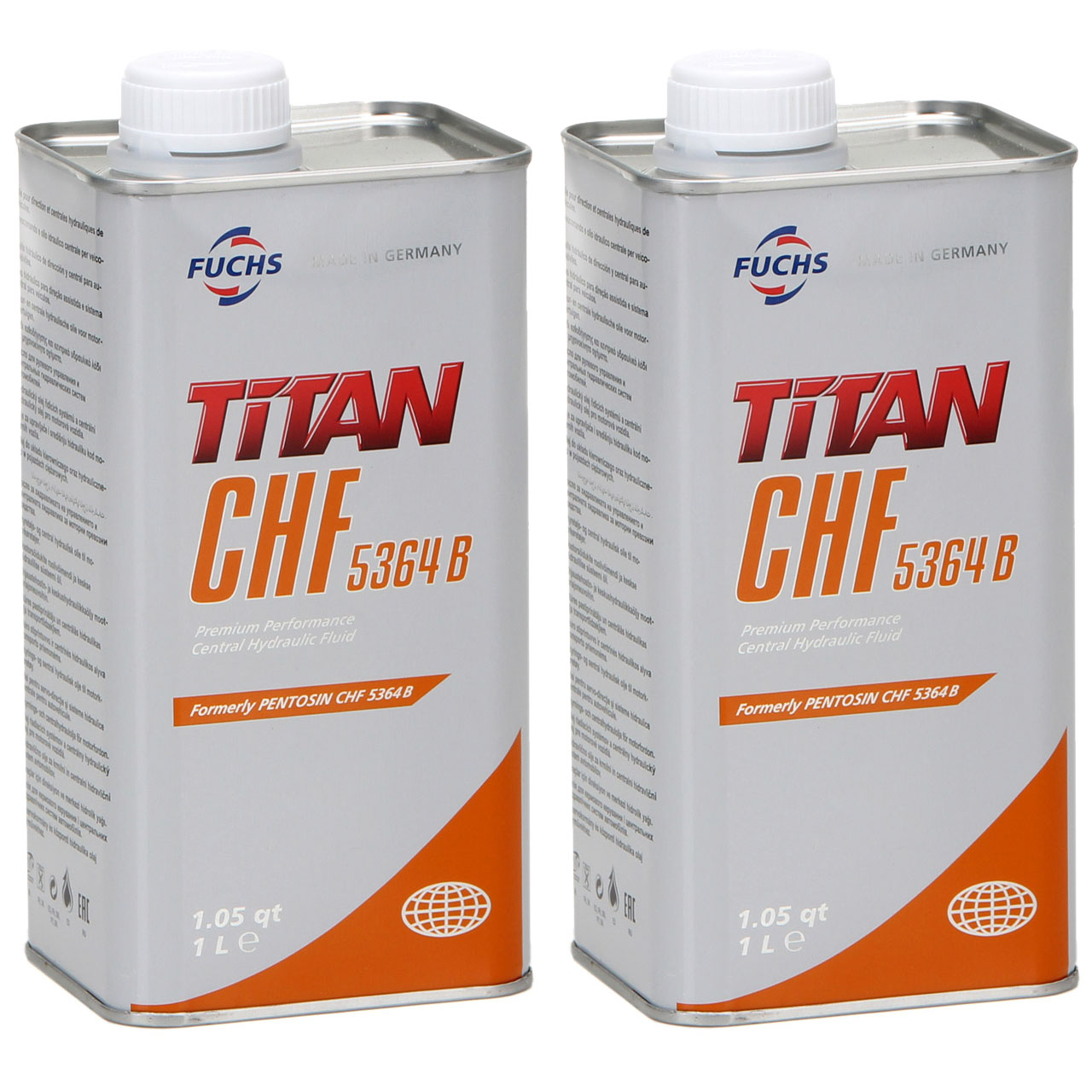 2L 2 Liter FUCHS Pentosin TITAN CHF 5364B Hydraulik&ouml;l Zentralhydraulik&ouml;l f&uuml;r MB 344.0