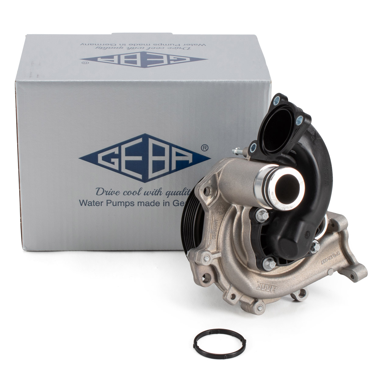 GEBA 15018/1 Wasserpumpe f&uuml;r PORSCHE 991 992 3.0 Carrera / S / T / GTS 0PB121010D