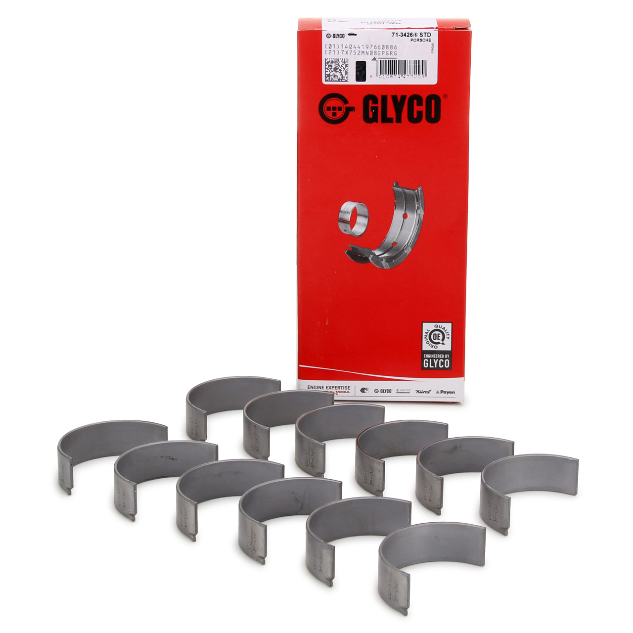 GLYCO 71-3426/6 STD Pleuellager Satz für PORSCHE 911 3.0 SC + SC Carrera 1977-1983