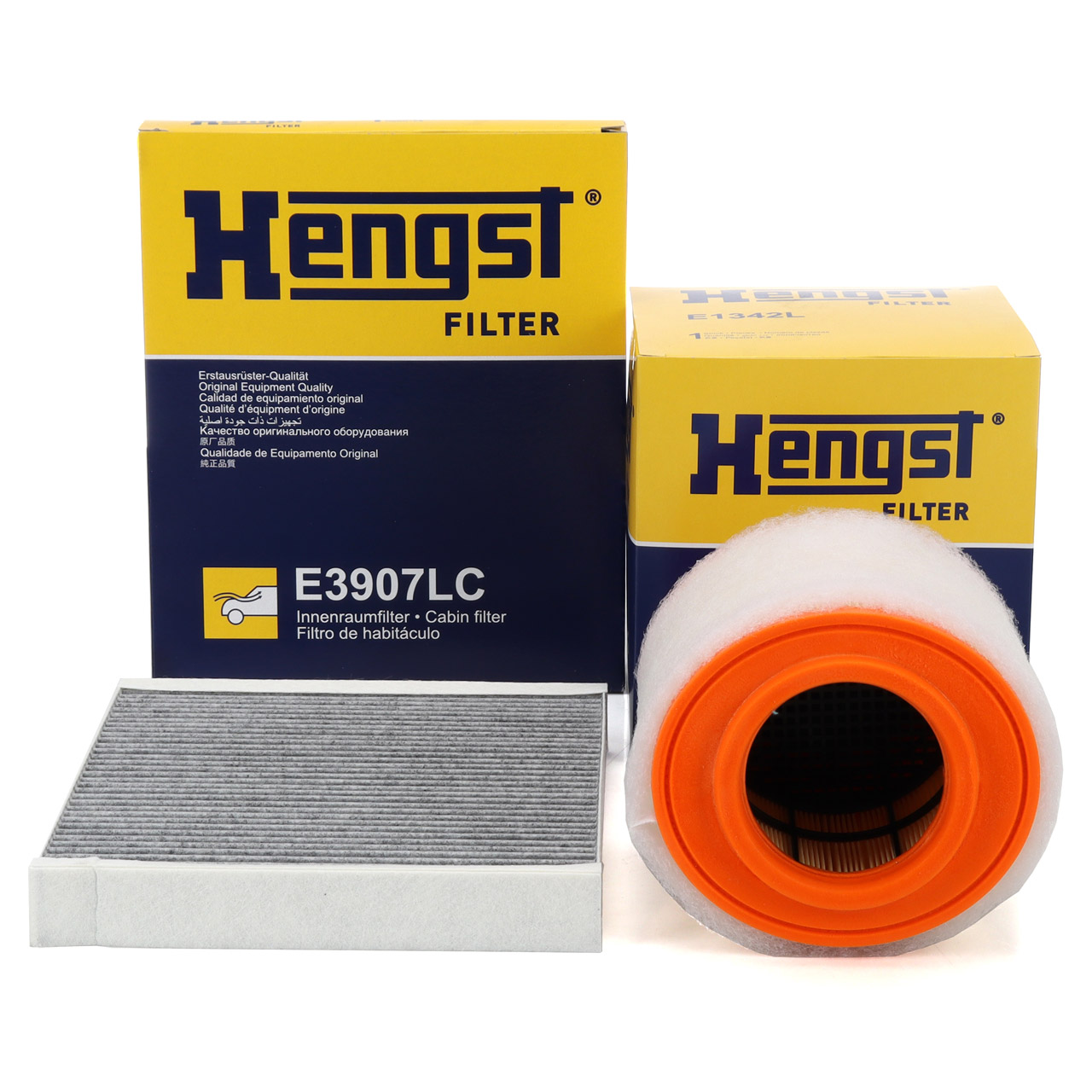 HENGST Innenraumfilter + Luftfilter f&uuml;r OPEL Astra K 1.0/1.4/1.6 Turbo 1.6 CDTi