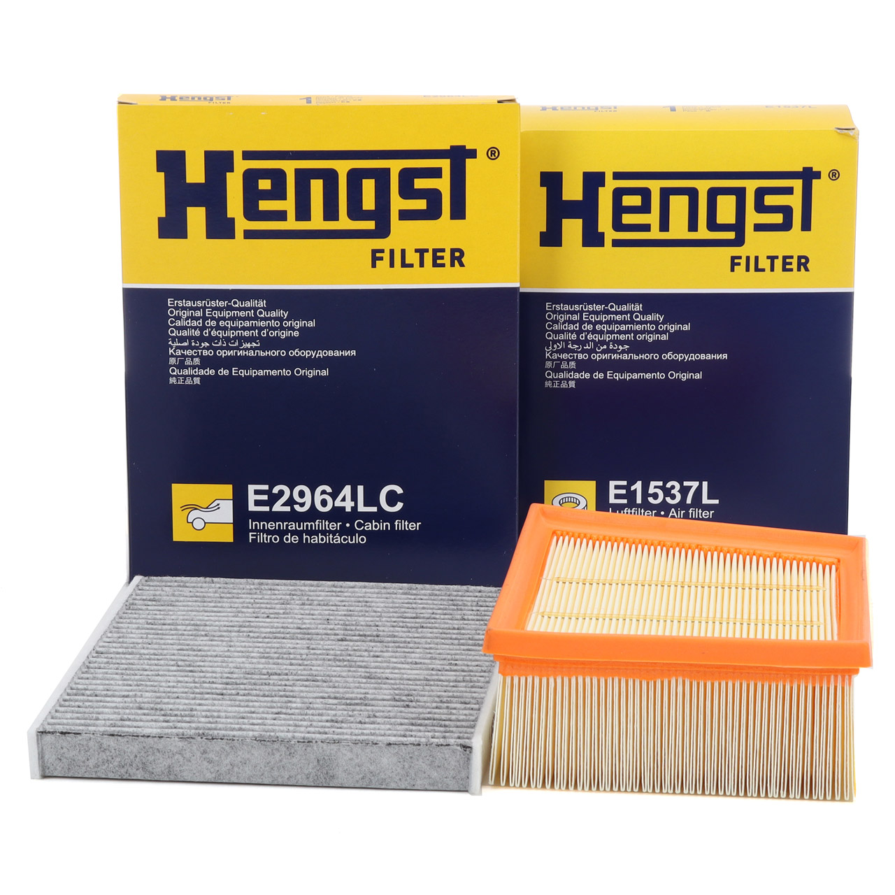 HENGST Cabin + Air Filter for FORD Fiesta 7, Ecosport, Puma, Ka+, Tourneo/Transit Courier