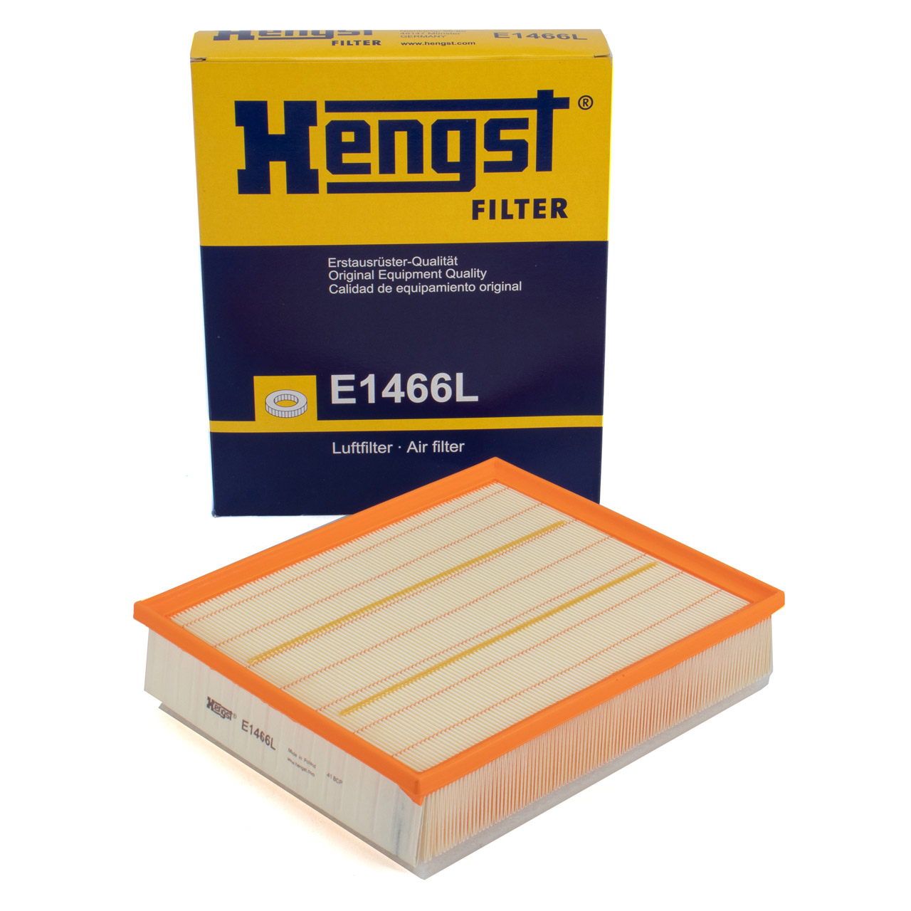 HENGST E1466L Motorluftfilter f&uuml;r VW Crafter SYI Grand California Camper 2.0 TDI 2N0129620