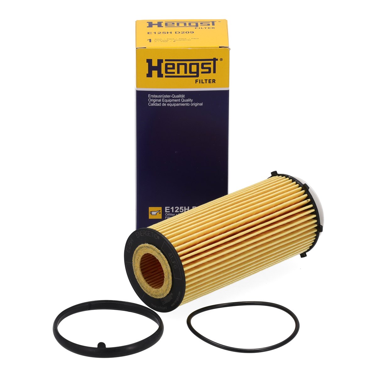 HENGST E125HD209 Ölfilter für BMW E90-93 F10 F11 F07 F01-04 X5 E70 X6 E71 E72