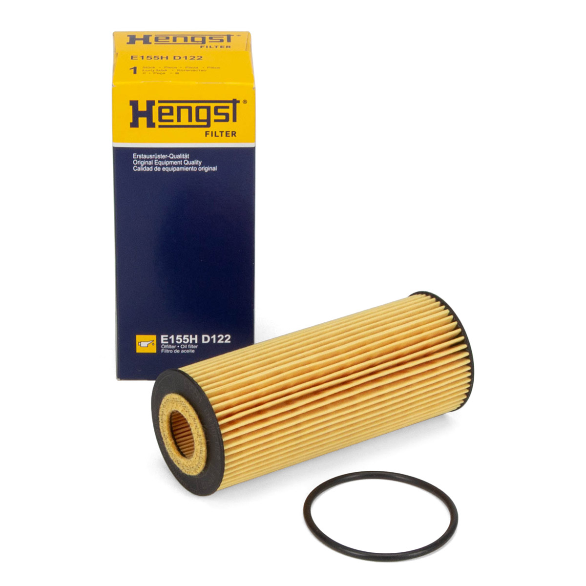 HENGST E155HD122 Ölfilter für MERCEDES-BENZ AMG GT 500 45 AMG 55 AMG 63 AMG