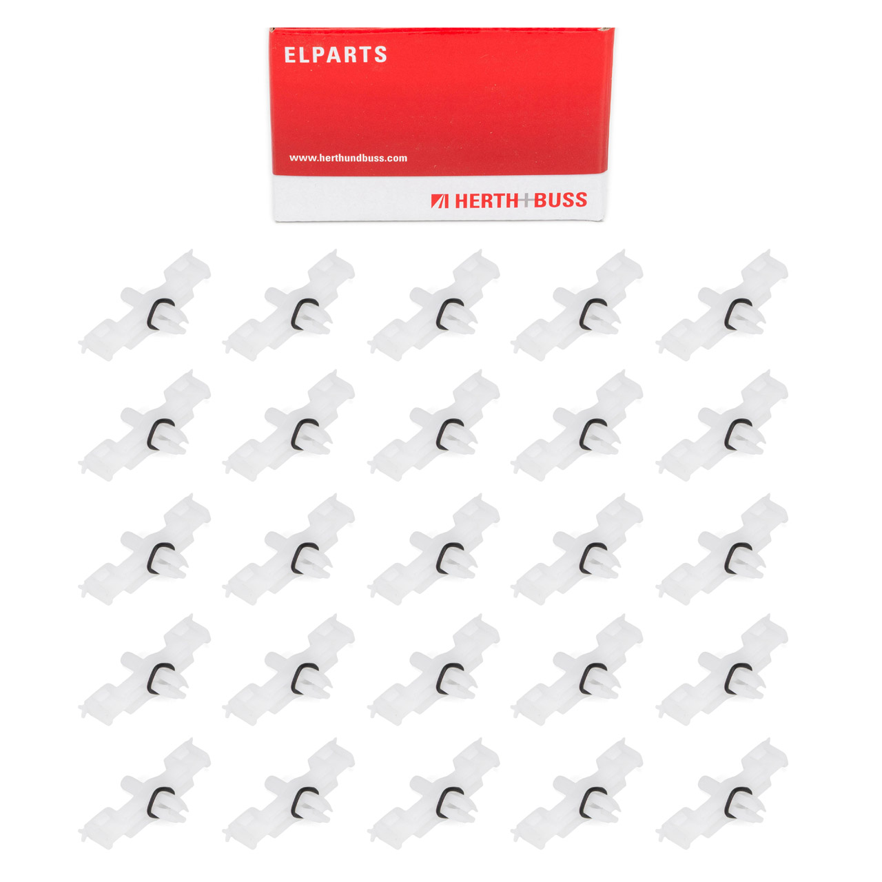 25 HERTH+BUSS ELPARTS Clips - Mounting Clips - Trim Retaining Clips for VW 7L0853547A