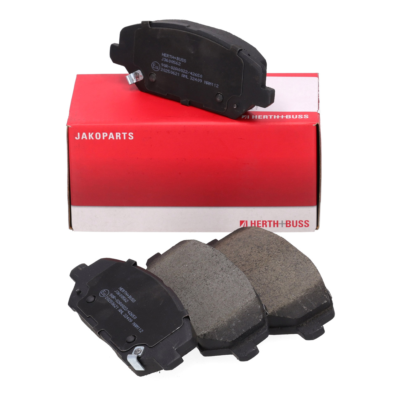 HERTH+BUSS JAKOPARTS Bremsbel&auml;ge f&uuml;r HYUNDAI i30 PDE KIA Ceed CD vorne