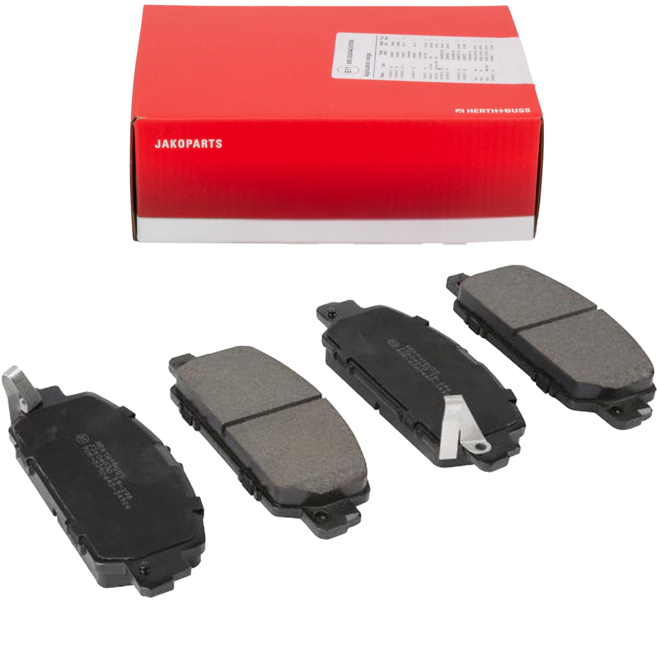 HERTH+BUSS JAKOPARTS Bremsbel&auml;ge f&uuml;r HONDA HR-V (RU) 1.5 1.6 120 / 130 PS vorne