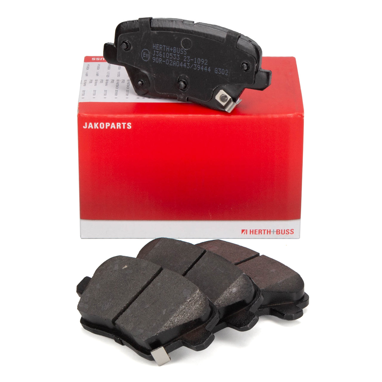 HERTH+BUSS JAKOPARTS Bremsbel&auml;ge f&uuml;r HYUNDAI i30 PD KIA Ceed CD hinten 58302-G4A30