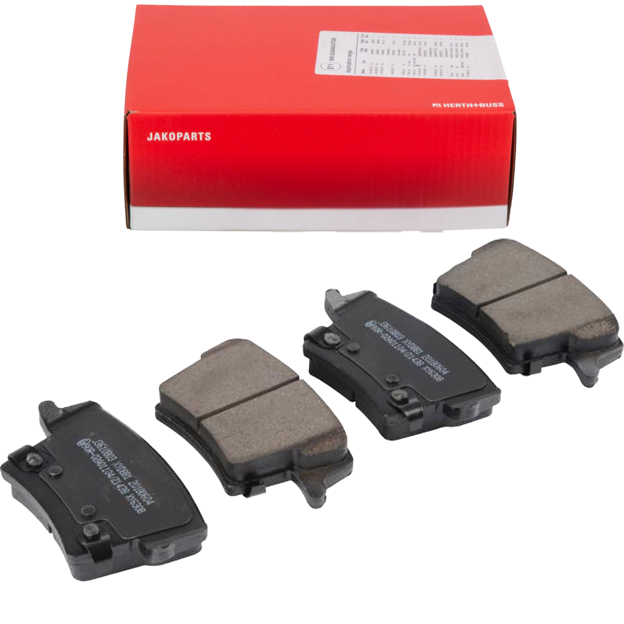 HERTH+BUSS JAKOPARTS Bremsbel&auml;ge f&uuml;r CHRYSLER 300 C DODGE CHALLENGER CHARGER hi