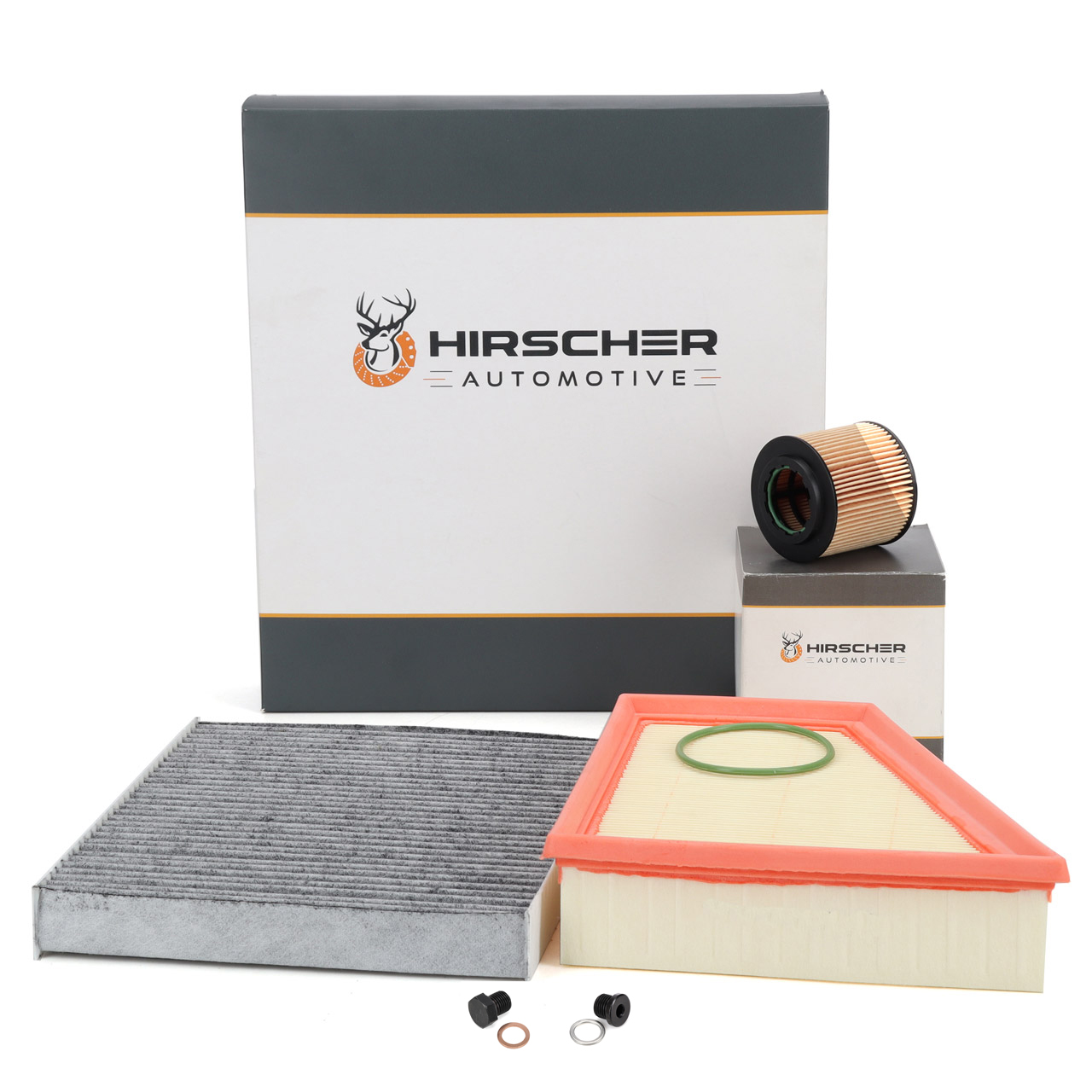 HIRSCHER Filter Set for VW Polo 4, 5, Fox; SEAT Ibiza 3, 4; SKODA Fabia 1, 2; Roomster 1.2 (2005&ndash;2007)